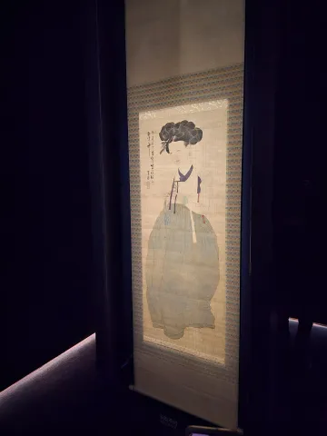 대구간송미술관 2관 신윤복 미인도