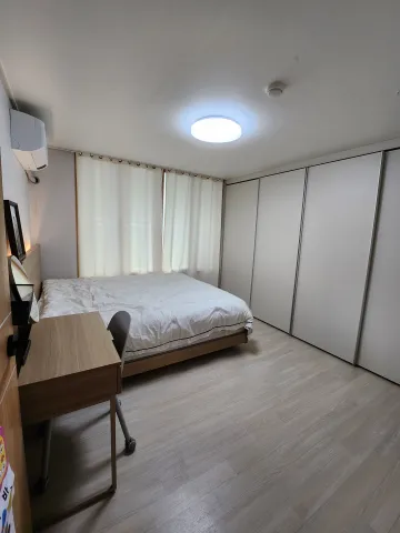 침실 청소 후