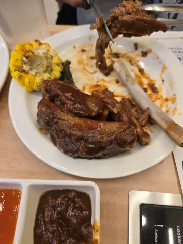 샤브올데이 대구서구점 바베큐 폭립